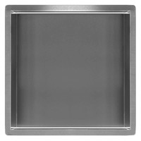 Inbouwnis Boss & Wessing Elegance 30x30x7 cm RVS