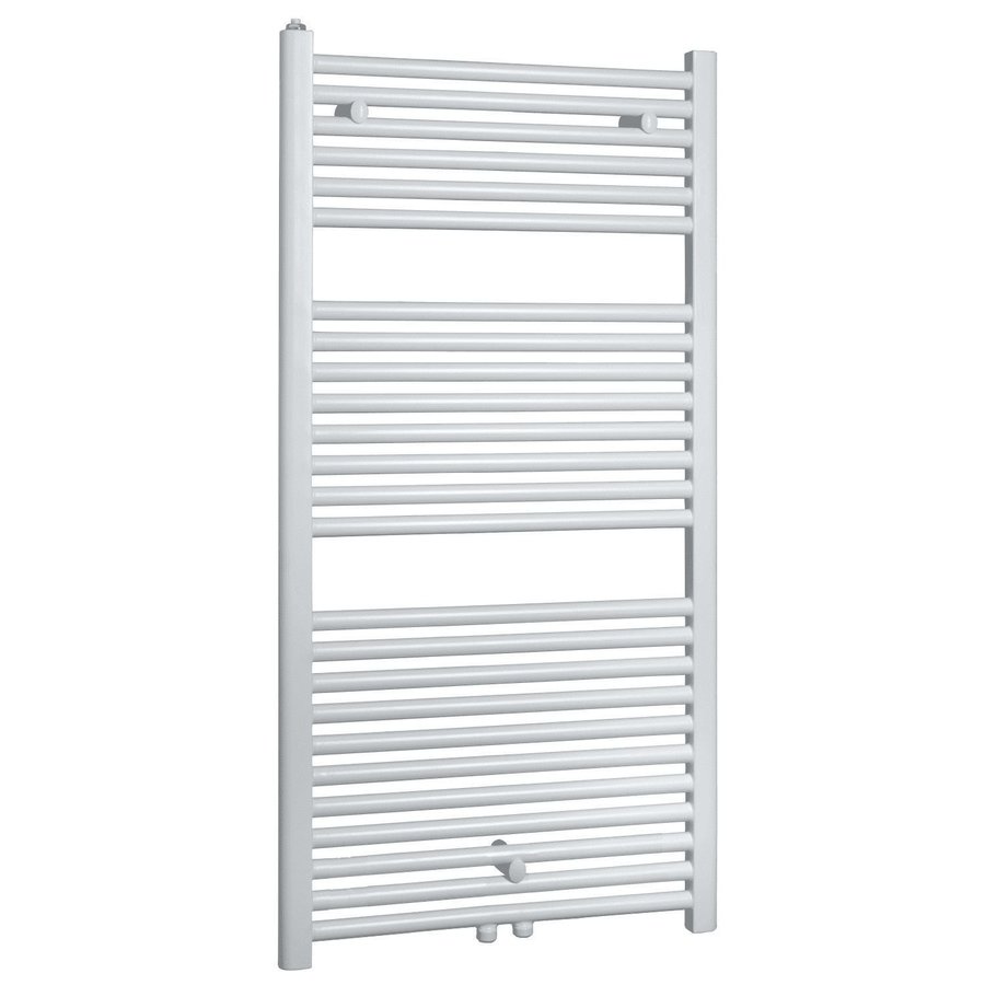 Radiator Boss & Wessing Emma 118,5x60 cm Midden Onder Aansluiting Wit (830 Watt)
