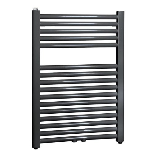 Radiator Boss & Wessing Emma 76,6x60 cm Midden Onder Aansluiting Antraciet (463 Watt) 