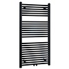 Boss & Wessing Radiator Boss & Wessing Emma 118,5x45 cm Midden Onder Aansluiting Mat Zwart (538 Watt)