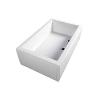 Extra Diepe Douchebak Sapho Deep 110x75x26 cm Rechthoekig Acryl Wit