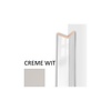 Hoeklijst MDF Sanimex Crème Wit 260 cm x 28 mm x 28 mm