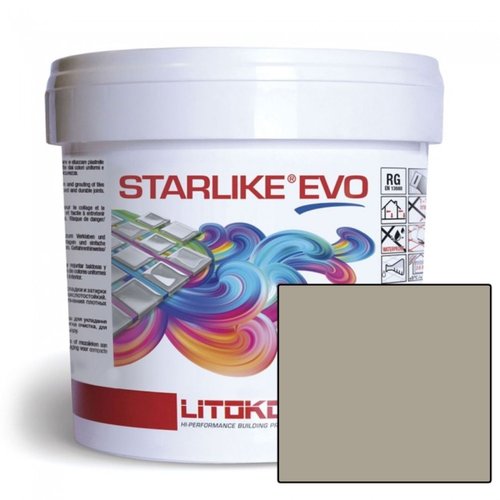 Starlike Voegmiddel 2 Componenten Epoxy 2,5 kg Evo 115 Grigio Seta Lood Grijs 