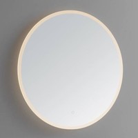 Badkamerspiegel Sanilux Rond Met Spiegelverwarming LED Verlichting Dimbaar 100x3 cm