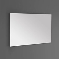 Badkamermeubel Sanilux PL 100 Greeploos Incl Spiegel En Wastafel Light Wood Multiplex 100x47x50 cm