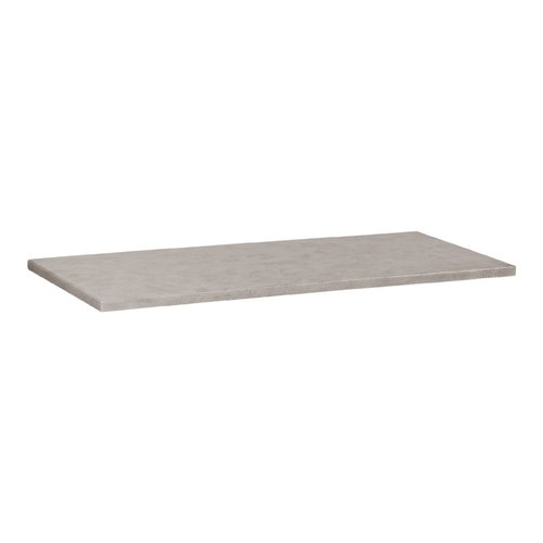 Wastafelblad Beton 99.5x45.7x2.5 cm Beton Grijs 