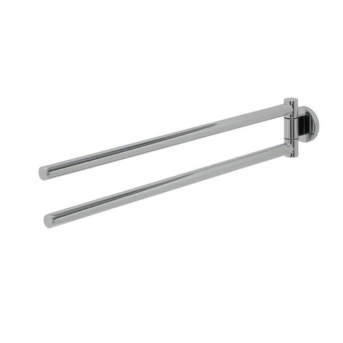 Tiger Noon Handdoekenrek 2 Arming Chroom 8x5x45 cm 