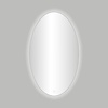 Badkamerspiegel Best Design Divo-60 LED Verlichting 60x80 cm Ovaal