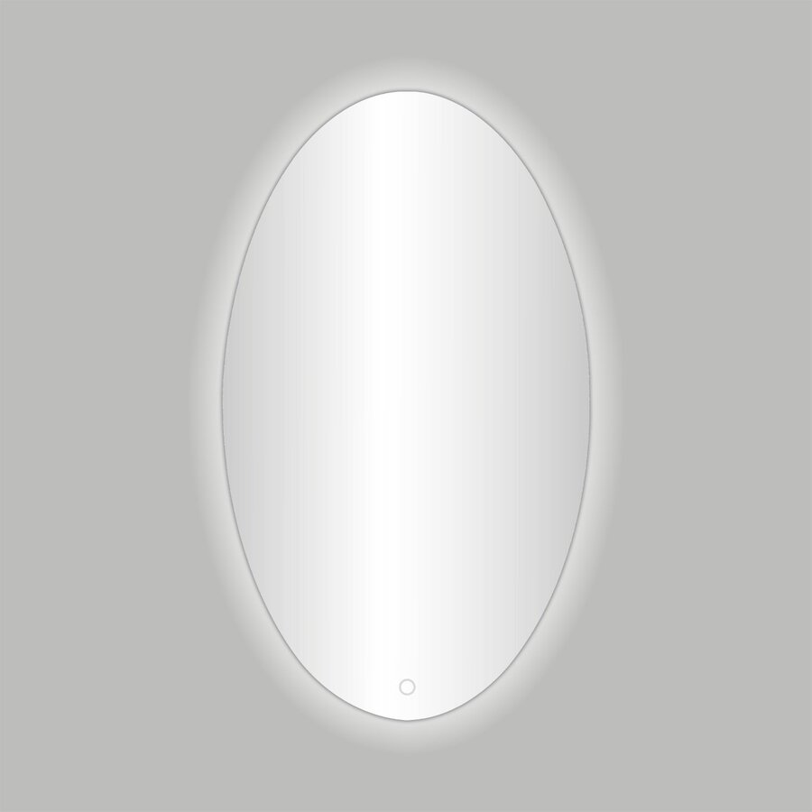 Badkamerspiegel Best Design Divo-60 LED Verlichting 60x80 cm Ovaal