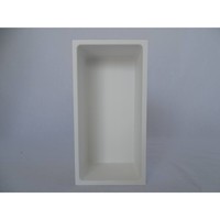 Inbouwnis Boss & Wessing Solid Alcove Gesloten Solid Surface 30x15 Mat Wit