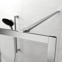 Sealskin Get Wet Contour Inloopdouche A3 140x200 cm 6mm Helderglas RVS