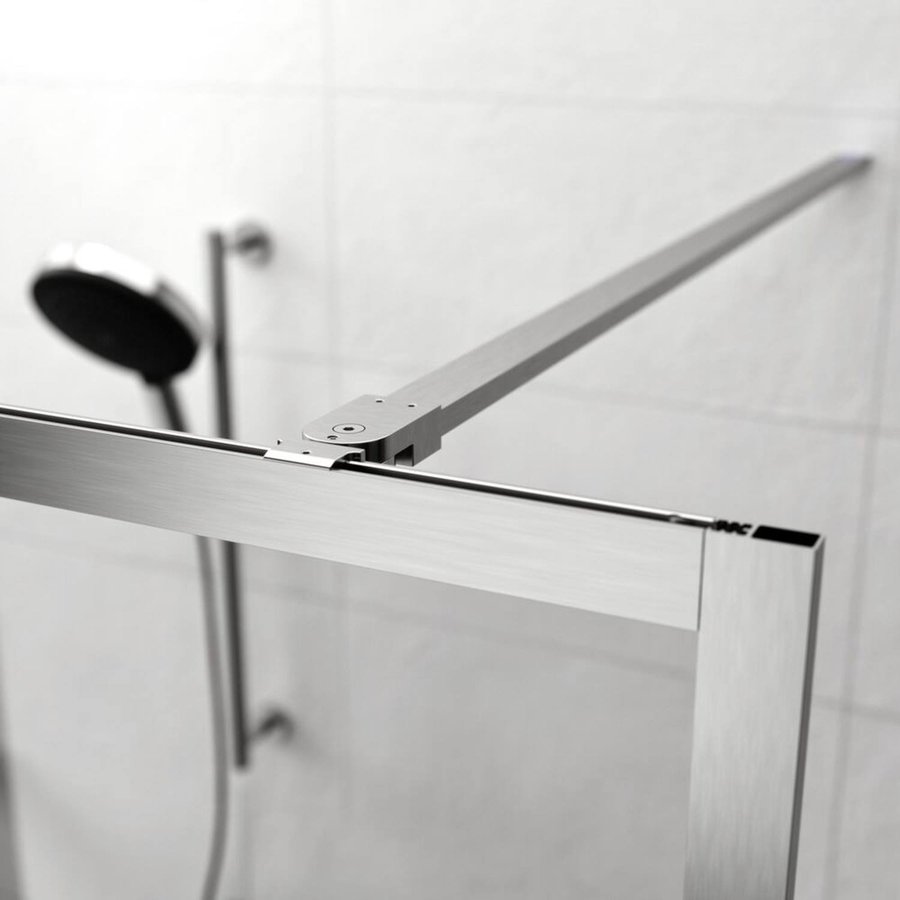 Sealskin Get Wet Contour Inloopdouche A3 140x200 cm 6mm Helderglas RVS