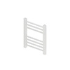 Boss & Wessing Designradiator Boss & Wessing Vertico Multirail 36x40 cm Wit Zij-Onderaansluiting