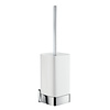 Smedbo Toiletborstel Smedbo Ice met Houder Porselein 7.8x10.3x37 cm Chroom