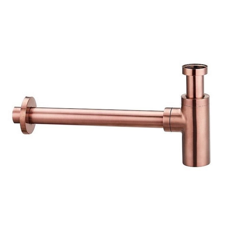 Design Sifon Sanilux 33x24 cm Brons Geborsteld