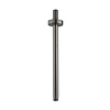 Wiesbaden Douche-Arm Wiesbaden Luxe Rond Plafondbevestiging 30 cm Gunmetal