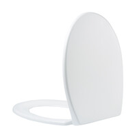 Toiletzitting Boss & Wessing Soft-Close One Touch Zitting Inclusief Deksel Mat Wit