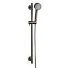 BWS Glijstangset Codos Luxe Compleet Met Handdouche En Doucheslang Gunmetal
