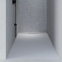 Douchebak Riho Isola 120x90 cm Mat Antraciet