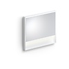 Clou Clou Look At Me Spiegel 2700K LED-Verlichting IP44 Omlijsting In Mat Wit 90x8x80cm