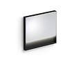 Clou Clou Look At Me Spiegel 2700K LED-Verlichting IP44 Omlijsting In Mat Zwart 90x8x80cm