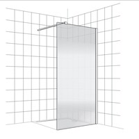 Inloopdouche BWS Free Time 90x200 cm Mist Glas Timeless Coating Chroom