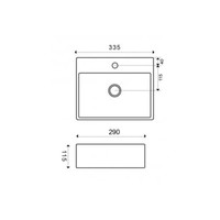 Fontein Boss & Wessing 33.5x29x11.5 cm Keramiek Quartz