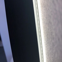 Badkamerspiegel Best Design Venetië Nero LED Verlichting 120 cm Rond Mat Zwart