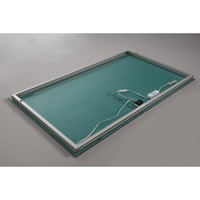 Badkamerspiegel Xenz Bardolino 90x70 cm met Ledverlichting en Spiegelverwarming