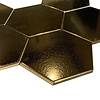 Wandtegels Hexagon 15x17 cm Dark Gold (prijs per m2)