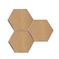 Wandtegels Hexagon 15x17 cm Dark Gold (prijs per m2)