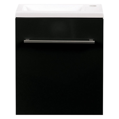 Fonteinmeubel Differnz Tight 40x22 cm Zwart 