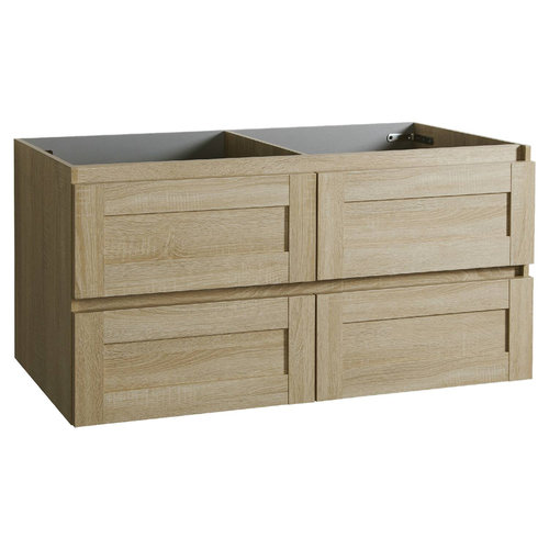 Onderkast Differnz Reno 120x45,5x55 cm Eiken 