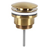 Differnz Wastafel Afvoerplug Differnz Pop Up 6c m Goud
