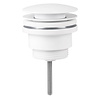 Differnz Wastafel Afvoerplug Differnz Pop Up 7 cm Mat Wit