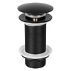 Wastafel Afvoerplug Differnz Pop Up Design 9.8 cm Mat Mat Zwart