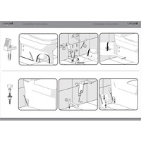 Toiletpot Staand Boss & Wessing Selin Met Bidet Onder En Muur Aansluiting Wit