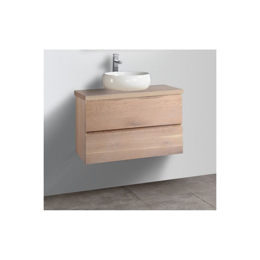 Badkamermeubel Casajoy Toronto 90x50x53cm Eiken