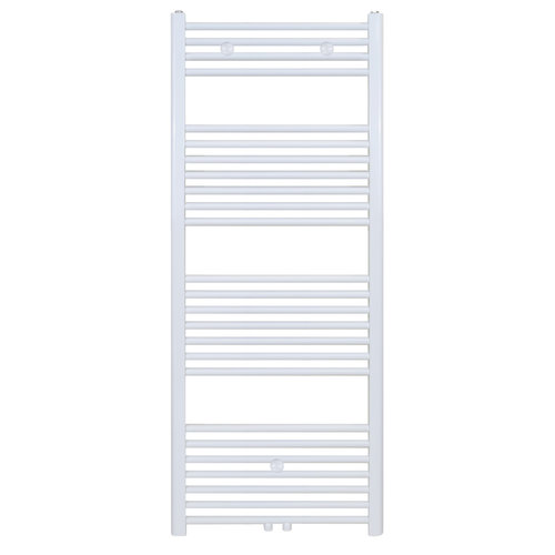 Designradiator Nile Gobi 140x40cm 556W Wit (Midden/zij-aansluiting) 