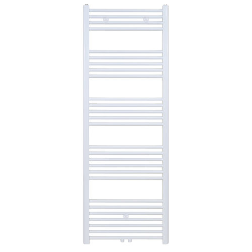 Designradiator Nile Gobi 160x40cm 614W Wit (Midden/zij-aansluiting) 
