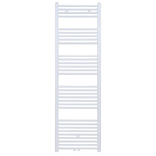 Designradiator Nile Gobi 180x40cm 699W Glanzend Wit (Midden/zij-aansluiting) 