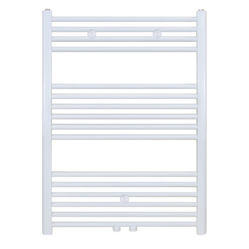 Designradiator Nile Gobi 100x60cm 496W Wit (Midden/zij-aansluiting) 
