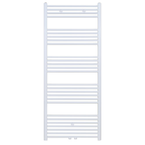 Designradiator Nile Gobi 160x60cm 828W Wit (Midden/zij-aansluiting) 