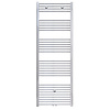 Boss & Wessing Designradiator Nile Gobi 180x50cm 575W Chroom (Midden/zij-aansluiting)