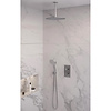 Brauer Inbouw Regendouche Set Brauer Brushed Edition Plafond Uitloop Ronde Hoofddouche 30 cm Met Handdouche 3 Standen RVS Look