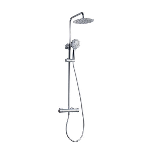 Regendouche Sanilux Chicago Opbouw 25 cm Met Handdouche Chroom 