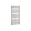 EH Design Radiator Athena Met Digitale Thermosstaat 60x140 cm Geborsteld RVS Chroom