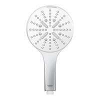 Handdouche Grohe Rainshower SmartActive 130 Rond 13cm Chroom/Wit