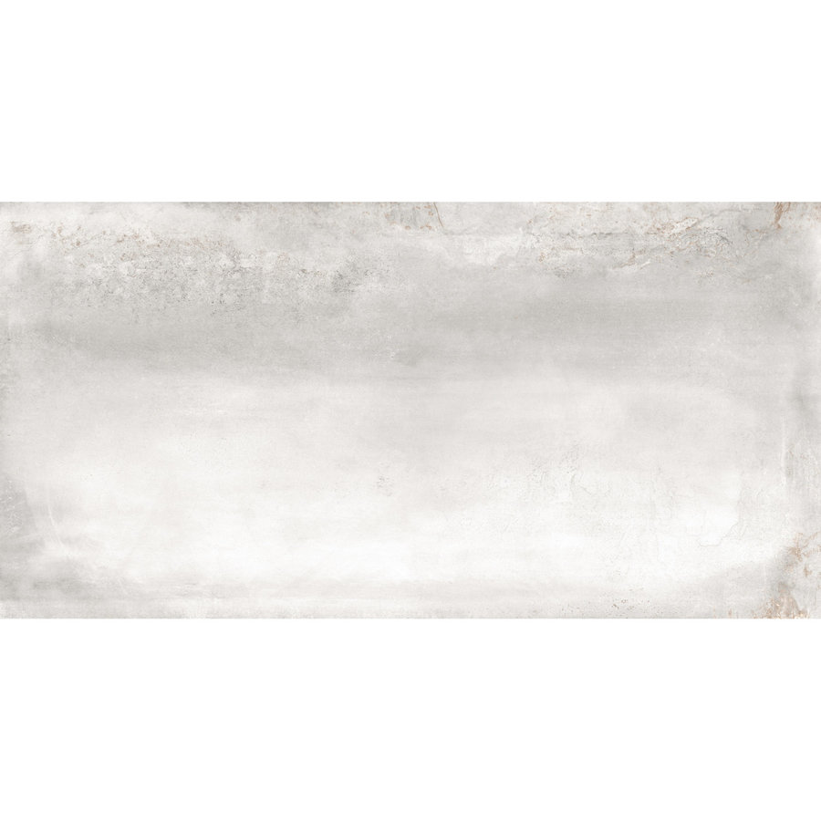 XL Vloertegel Energieker Oxidatio Lithium Wit Grijs 120x280 cm (prijs per tegel)