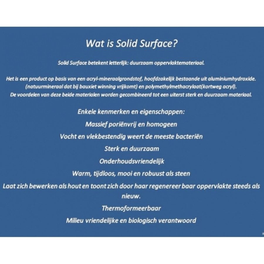 Vrijstaand Bad Best Design Experience 170x72x55 cm Solid Surface Mat Wit